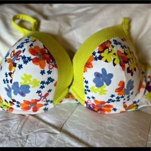 Cacique - Cotton plunge bra with underwire